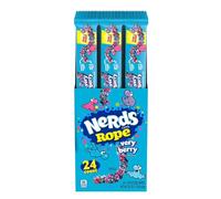 Nerds Rope Candy Very Berry USA 26g Individually Wrapped (Pack of 24)
