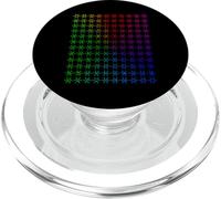 Nerdy 6 Light Particles Scattering Quantum Physics PopSockets PopGrip for MagSafe
