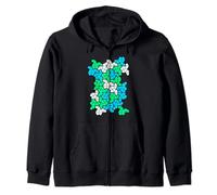 Nerdy Aperiodic Monotile Discovery Math Physics Teacher Zip Hoodie