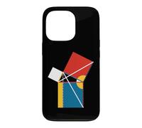 Nerdy Byrne's Pythagorean Theorem Geometry Math Teacher Wt Case for iPhone 13 Pro