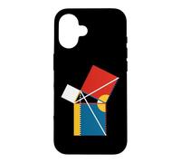 Nerdy Byrne's Pythagorean Theorem Geometry Math Teacher Wt Case for iPhone 16