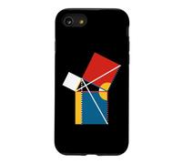 Nerdy Byrne's Pythagorean Theorem Geometry Math Teacher Wt Case for iPhone SE (2020) / 7/8