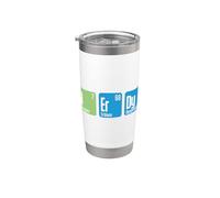 Nerdy Chemistry Periodic Table Geek Math Computer Stainless Steel Insulated Tumbler