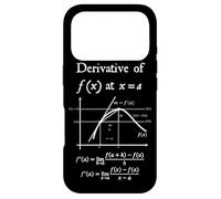 Nerdy Definition of Derivative Limit Calculus Math Teacher Case for iPhone 17 Pro
