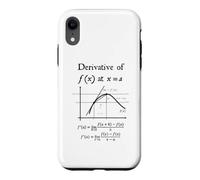 Nerdy Definition of Derivative Limit Calculus Math Teacher Case for iPhone XR