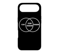 Nerdy Funny Venn Diagram Probability Statistics Math Teacher Case for iPhone Air
