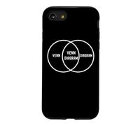 Nerdy Funny Venn Diagram Probability Statistics Math Teacher Case for iPhone SE (2020) / 7/8
