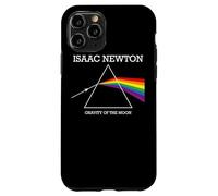 Nerdy Isaac Newton Prism Gravity of the Moon Rock Music Geek Case for iPhone 11 Pro