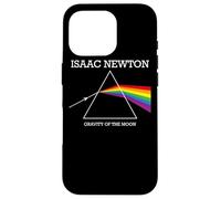 Nerdy Isaac Newton Prism Gravity of the Moon Rock Music Geek Case for iPhone 16 Pro