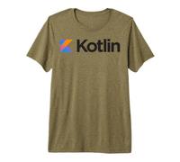 Nerdy Kotlin Computer Programmer Geek Program Math Teacher Premium T-Shirt