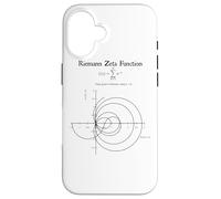 Nerdy Riemann Zeta Function Graph Physics Math Teacher Geek Case for iPhone 16