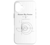 Nerdy Riemann Zeta Function Graph Physics Math Teacher Geek Case for iPhone 16 Plus