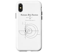 Nerdy Riemann Zeta Function Graph Physics Math Teacher Geek Case for iPhone X/XS