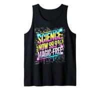 Nerdy Science Now 99% Magic Free STEM Mom Teacher Learn Nerd Tank Top