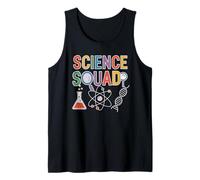 Nerdy Science Squad Teacher Mom Learn STEM Nerd Robotics Tank Top