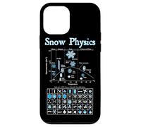 Nerdy Snow Physics Let it Snow Day Math Science Teacher Geek Case for iPhone 12 mini