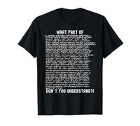 Nerdy What Part of Standard Model Lagrangian Physics Science T-Shirt