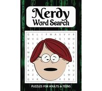 Nerdy Word Search Puzzle Book: Easy to Read Word Find about Geeks, Genius, Highbrows and More