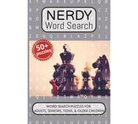 Nerdy Word Search Puzzle Book: Word searches with easy to read print about what the Nerdy, Geeky, and Scholarly are passionate about. 6x9 inches, 110 ... Gift for Vacations, Holidays and Free Times.