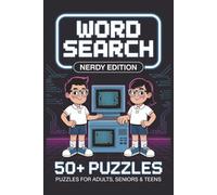 Nerdy Word Search: Word Searches with Easy to Read Print featuring Science, Tech, Gaming, Comics, and Nerd Culture Topics | 6x9 inches, 110 pages | ... for Adults, Teens, Students, and Nerd Fans