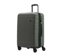 Nere - Stori - ABS Hard-Shell Suitcase Collection - 8-Spinner Wheels - Self-Repairing Zip - Built-in TSA Combination Lock - Expanding Luggage (Khaki, Medium)