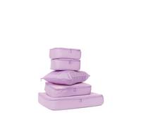 Nere - Stori Packing Cubes for Suitcases & Travel Backpacks, 5 Pack - Small, Medium & Large - Lightweight, Zip Closure - Bright Lilac