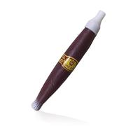 Nereds 1920s Men’s Accessories Plastic Fake Puff Cigar Realistic Look Fake Cigarettes Pretend Smoking Prop False Cigarettes for Costume Accessory 1920s Cigarette Holder Brown