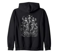 Nereids Sea Nymph Greek Ocean Mythology Mystic Zip Hoodie