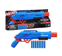 Nerf Alpha Strike Big Cat DB-2 Blaster,Double-Barrel Blasting, Fires 2 Darts in a Row,Includes 8 Official Nerf Elite Darts,(F2463)