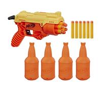 Nerf Alpha Strike Cobra RC-6 Targeting Set - 17-Piece Set Includes 1 Toy Blaster, 4 Half-Targets, and 12 Official Nerf Elite Darts - For Kids, Teens, Adults