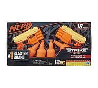 NERF Alpha Strike Fang QS-4 Two Blaster Set 18 Piece Dual Target