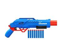 Nerf Alpha Strike Big Cat DB-2 Blaster,Double-Barrel Blasting, Fires 2 Darts in a Row,Includes 8 Official Nerf Elite Darts,(F2463)