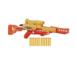 Nerf Alpha Strike Wolf LR-1 Toy Blaster with Targeting Scope - Includes 12 Official Nerf Elite Darts - For Kids, Teens, Adults