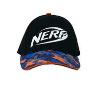 Nerf Baseball Cap Kids Camouflage Hat for Boys Or Girls Multicoloured One Size