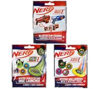 Nerf - Blind Bag Party Favour Sets - 1 of Each Style, 3, Pieces