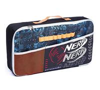Nerf Bunkr BKN-3425 Lock N' Load Case for Age 8+, Licensed Nerf Storage Solution for Extra Accessories - Features Lightweight, Easy Access Loops and Pockets, Duel Handles and Adjustable Straps