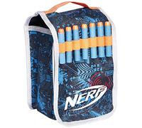 Nerf Bunkr BKN-3426 Gear 2 Go Pouch-Licenced Nerf Storage Solution for Extra Darts and Ammo Clips-Features Lightweight, Easy Access Flaps, Carry Handle and Belt Loop, 8+ Years