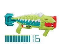 Nerf DinoSquad Armorstrike Dart Blaster 16 Darts Indoor and Outdoor Games Dinosaur Toys for 8 Year Old Boys and Girls and Up