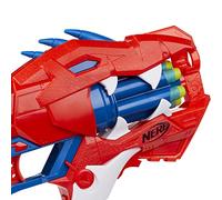 Nerf DinoSquad Raptor-Slash Dart Blaster, 6-Dart Rotating Drum, Slam (US IMPORT)