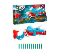 Nerf DinoSquad Tricera-Blast Dart Blaster Gun 12 Darts Toy Age 8+