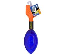 Nerf Dog 12in TPR LED and Squeak Vortex -Orange/Blue