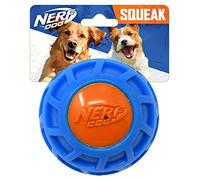 Nerf Dog 4in TPR EXO Squeak Ball - Blue/Orange