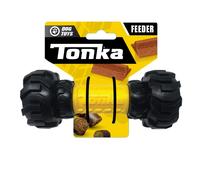 Nerf Dog Axle Tread Dog Toy with Interactive Feeder, Lightweight, Durable and Water Resistant, 7 Inches, for Medium/Large Breeds, Single Unit,