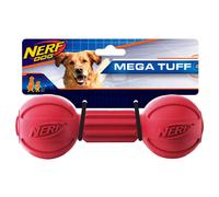 Nerf Dog Barbell Chew Dog Toy Large Red Medium