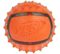 Nerf Dog Dog Toy TPR Spike Ball Thermostatic Rubber 6.3 cm Blue/Orange