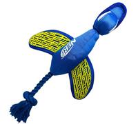 Nerf Dog Large Nylon Launching Duck/Blue/Green