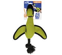 Nerf Dog Large Nylon Launching Duck Green