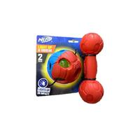 Nerf Dog Light up and Squeak 2 Pack Bone and Ball