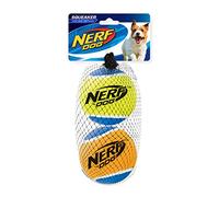 Nerf Dog Squeak Tennis Balls: 3"
