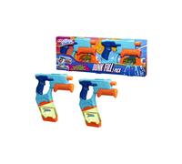Nerf Dunk-Fill, Pack of 2 water guns, easy instant fill reservoirs, water toys, Super Soaker, for ages 6 and up.